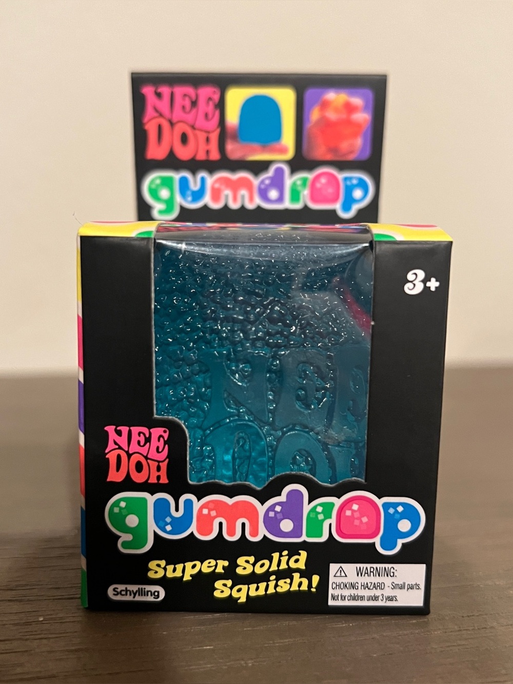 Needoh gumdrop super solid squish blue viral tik tok
